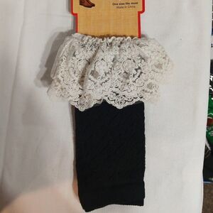 Crochet lace Boot Cuff